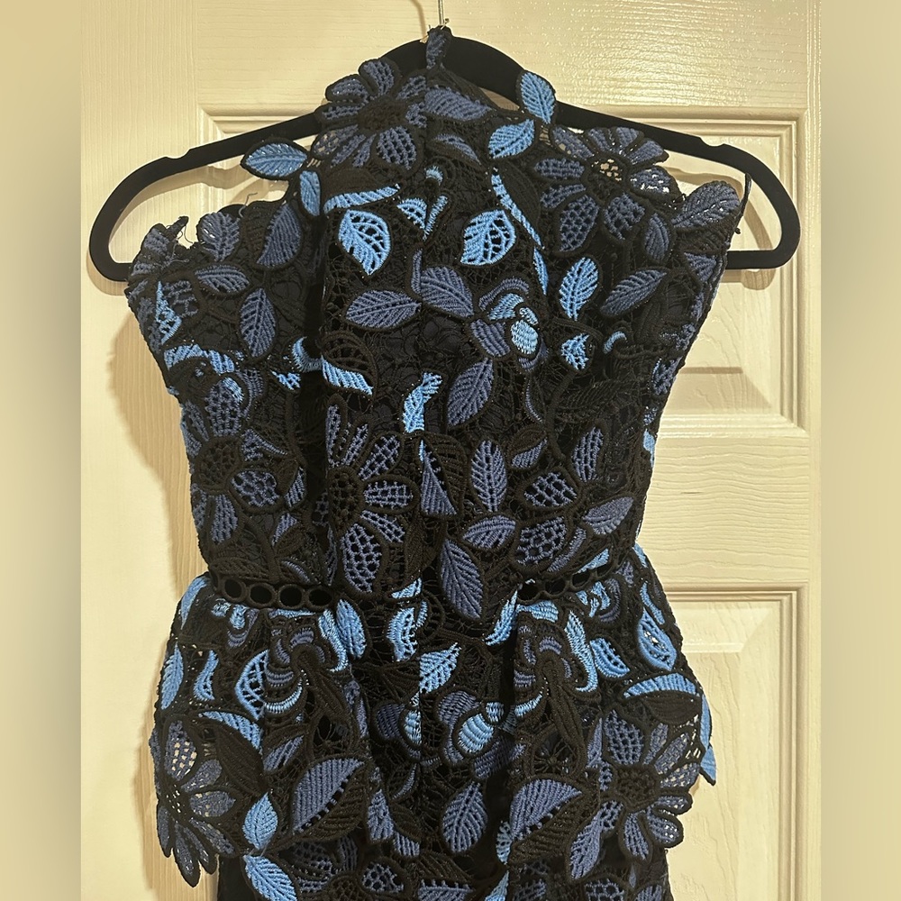 Elliatt Times Dress in Blue Multi - Revolve - Picture 4 of 7